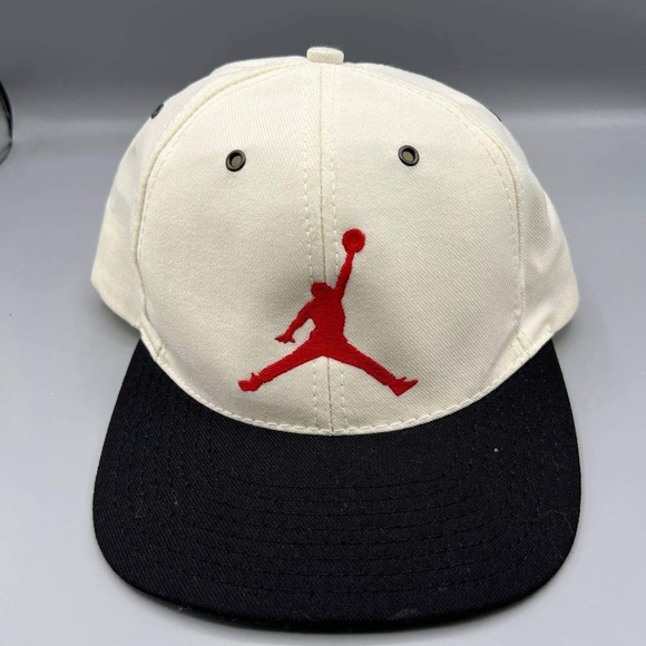 Vintage Air Jordan 45 Hat Men‎ G Dragon White Black Nike Snap Back Cap